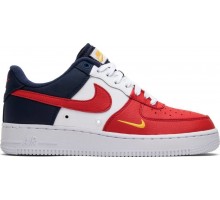Nike Air Force 1 Obsidian/White-Uuniversity Red
