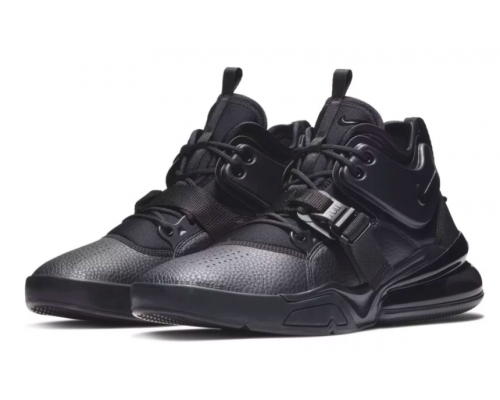 Nike Air Force 270 черные полностью