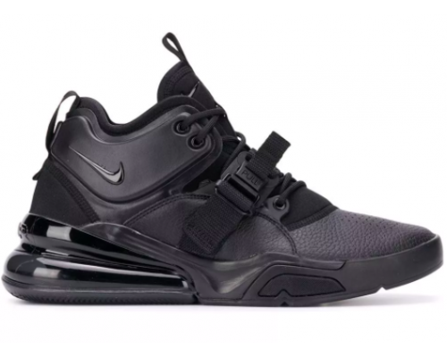 Nike Air Force 270 черные полностью