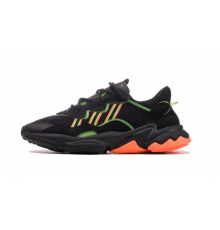 Adidas Ozweego Black/Orange/Green Mens