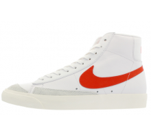 Nike Blazer high (белые с красным) Womens 